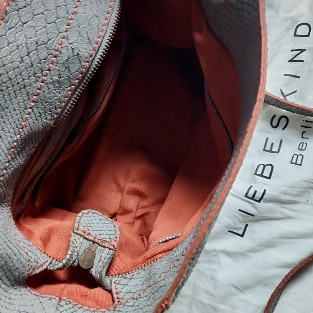 Liebeskind Berlin- snakeskin Fleur bag - Picture 7 of 10